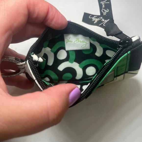 Vera Bradley Women's Imperial Rose Floral Print Zip ID Wallet - Picture 2 of 3